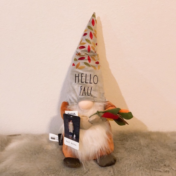 Rae Dunn Gnome Doll Hello Fall new
